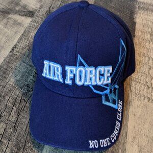 Air Force Hat Baseball Cap Navy Blue Strapback